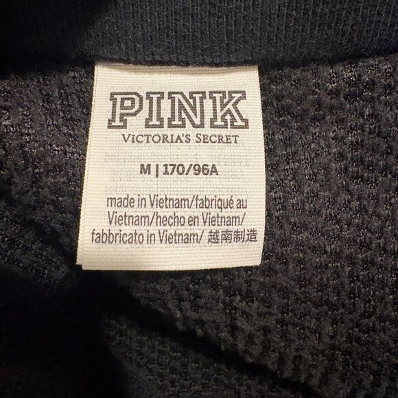 VS PINK Sherpa half zip pullover M - Picture 5 of 5